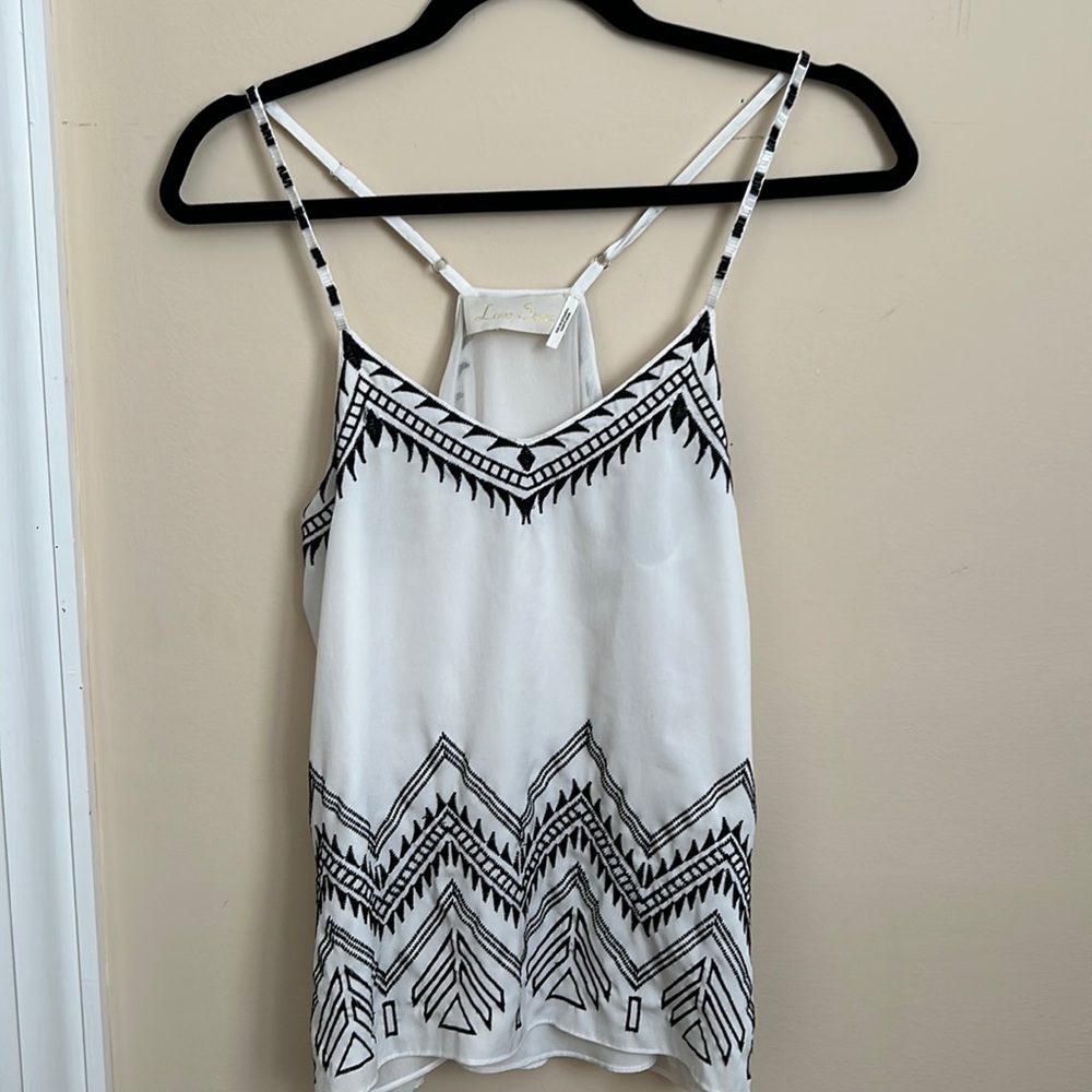 Embroidered top